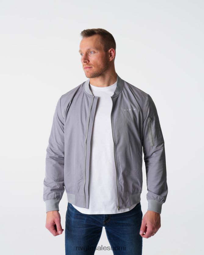 88266D783 harmaa topit NVGTN miehet Bomber takki