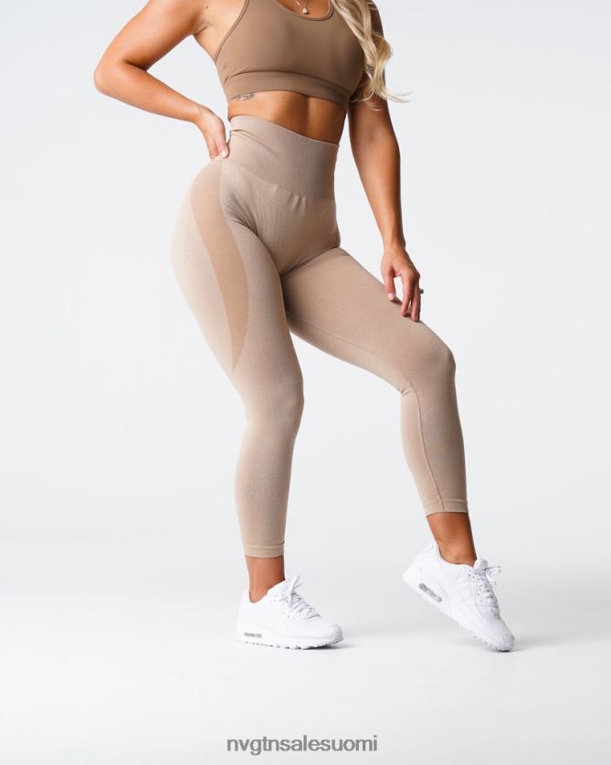 88266D509 beige kunto NVGTN naiset ääriviivat saumattomat leggingsit