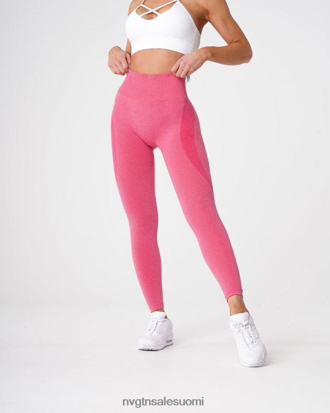 88266D526 kuuma pinkki kunto NVGTN naiset ääriviivat saumattomat leggingsit