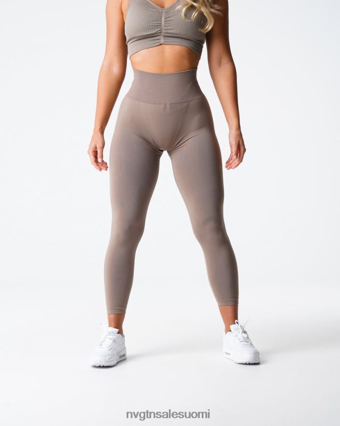 88266D558 taupe kunto NVGTN naiset kiinteät saumattomat leggingsit