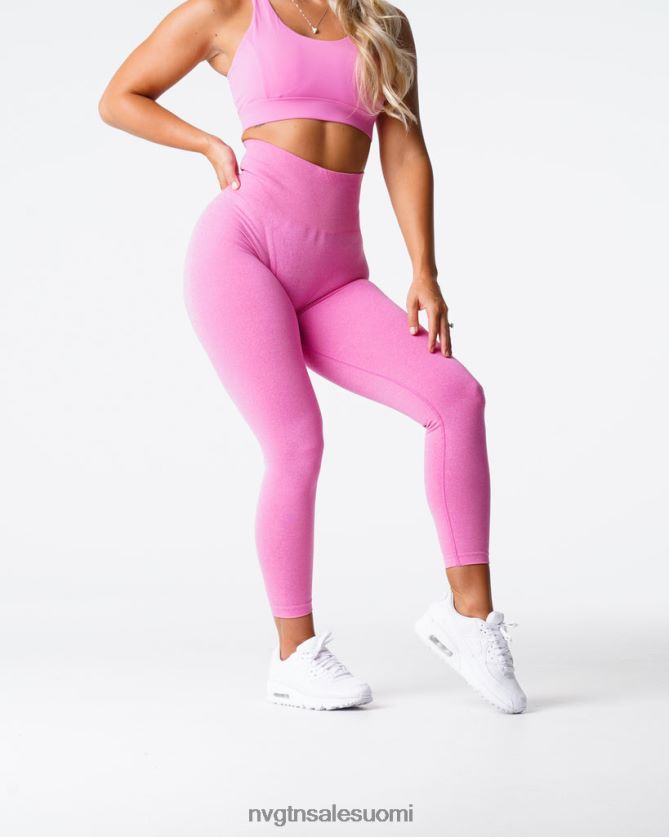 88266D627 purukumi pinkki kunto NVGTN naiset kaarevat saumattomat leggingsit