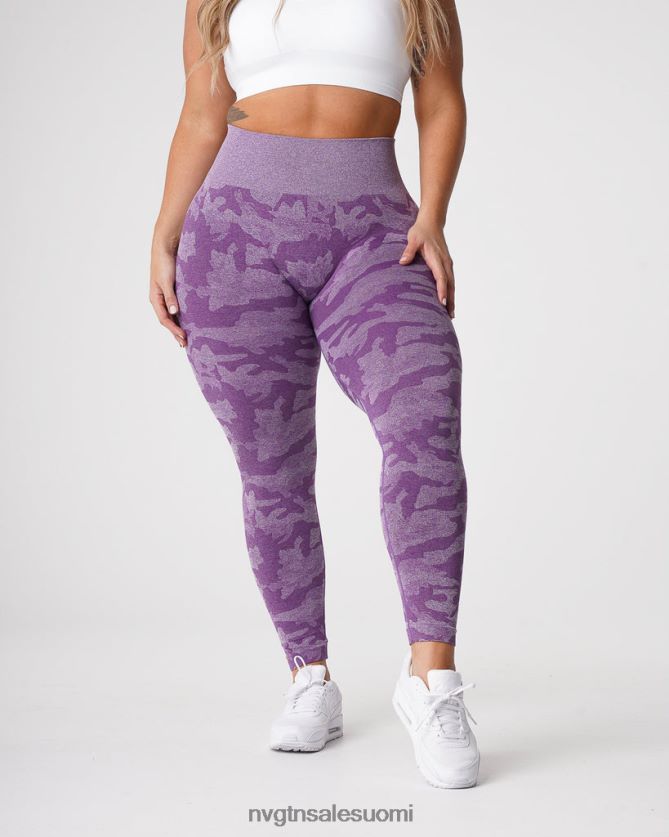 88266D658 violetti kunto NVGTN naiset camo saumattomat leggingsit