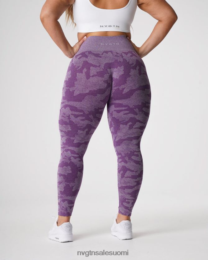 88266D658 violetti kunto NVGTN naiset camo saumattomat leggingsit