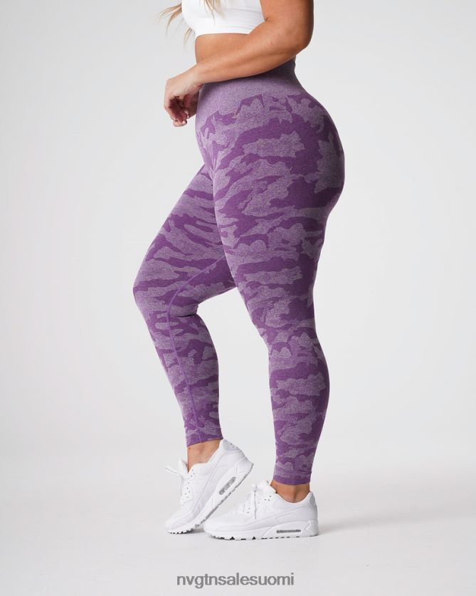 88266D658 violetti kunto NVGTN naiset camo saumattomat leggingsit