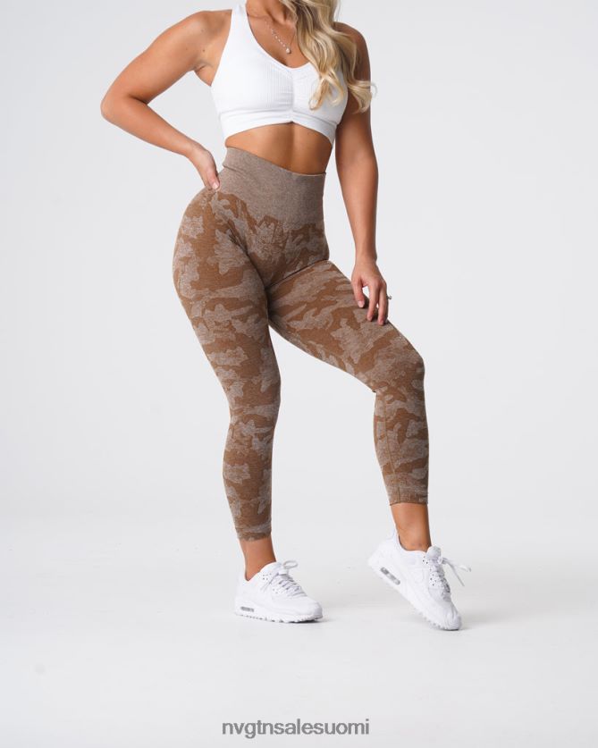 88266D661 mokka kunto NVGTN naiset camo saumattomat leggingsit