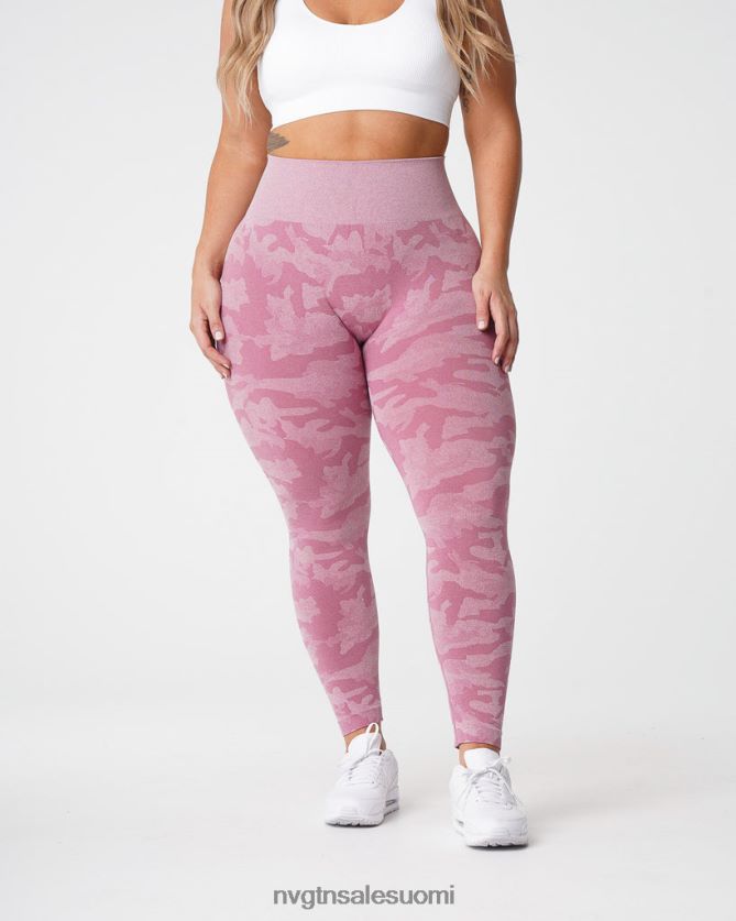 88266D670 pastelli pinkki kunto NVGTN naiset camo saumattomat leggingsit