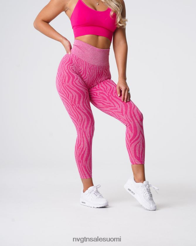 88266D691 fuksia kunto NVGTN naiset seepran saumattomat leggingsit