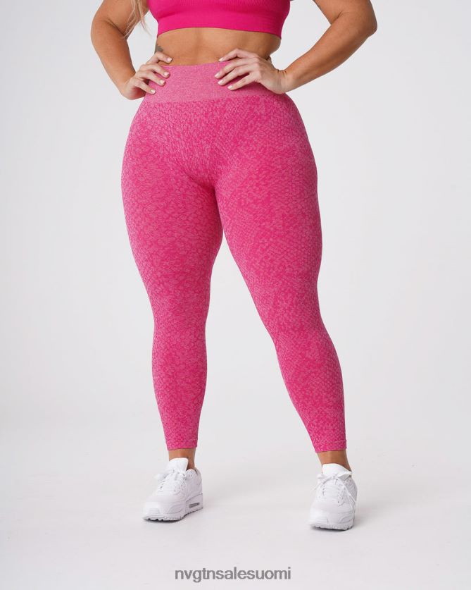 88266D693 fuksia kunto NVGTN naiset käärmeennahkaiset saumattomat leggingsit