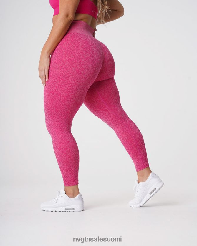 88266D693 fuksia kunto NVGTN naiset käärmeennahkaiset saumattomat leggingsit